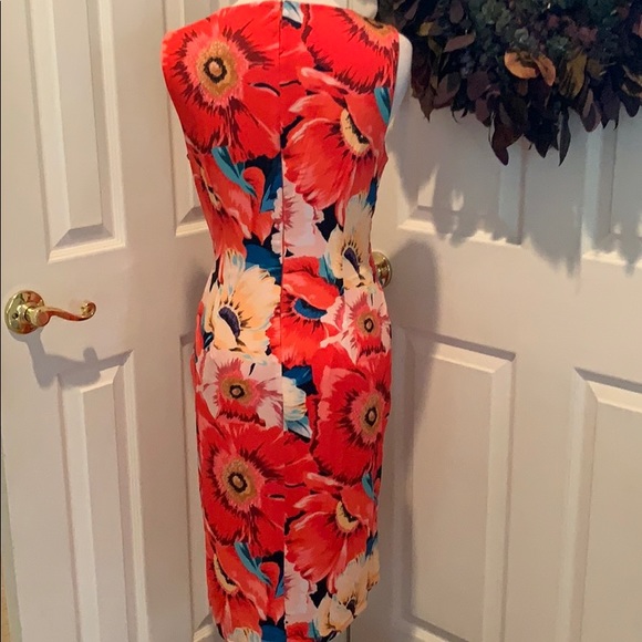 Tahari bright and beautiful lined dress, new, 4 - Picture 4 of 7